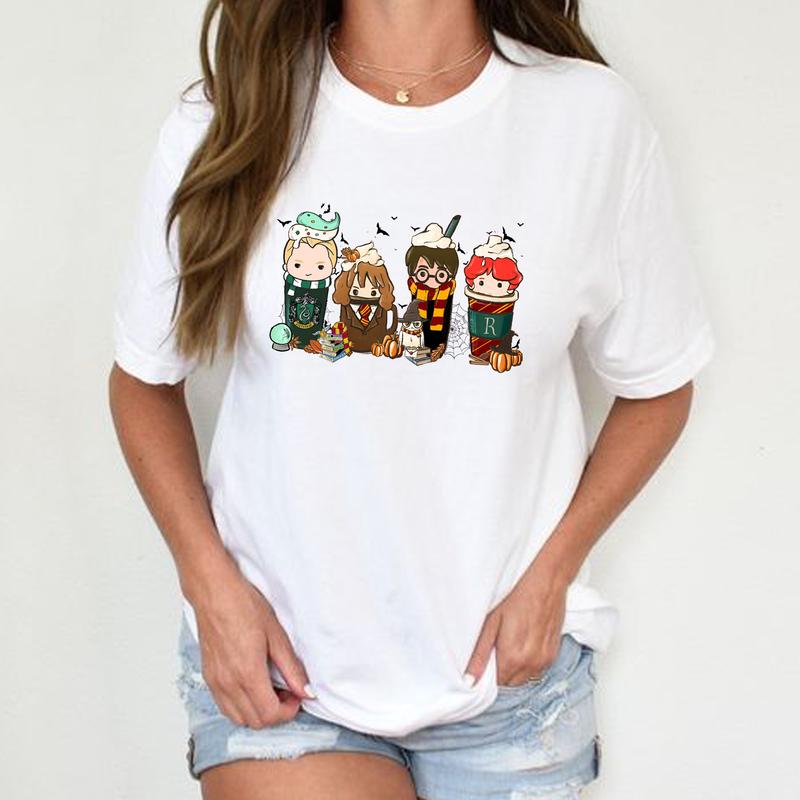 HP Spooky Season At Hogwarts Unisex Sweatshirt Hoodie Shirt Cotton Relaxed Fit