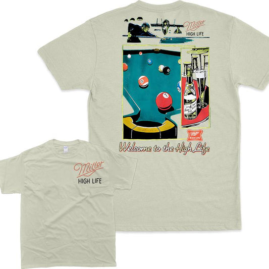 Miller High Life Sportsmans Club Vintage Tee, Unisex T-Shirt For Men And Women, Men's Tshirt, Men's Clothes Cotton Fashion Casual Menswear