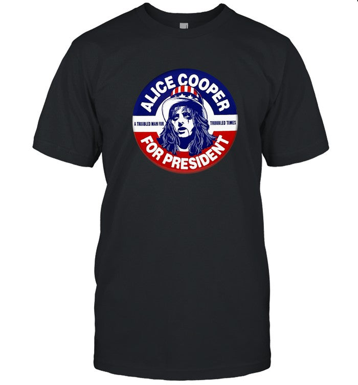 Limited Alice Cooper For President Mac Sabbath Announce Summer 2024 US Tour Shirt
