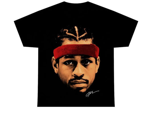 ALLEN IVERSON T-SHIRT | Rare The Answer Rap Tee Vintage Style Graphic Bootleg | Collectible Kobe Lebron