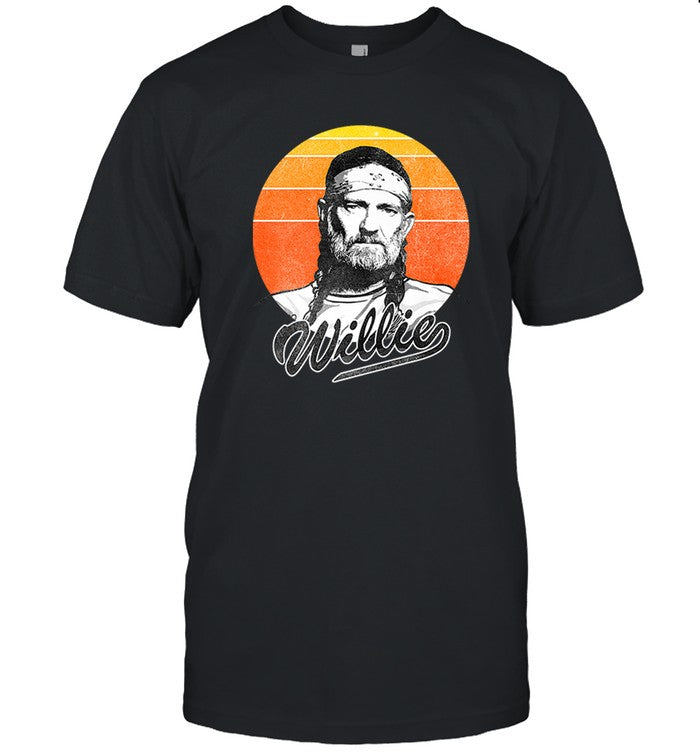 Shirt Willie Nelson Sunset Photo Limited