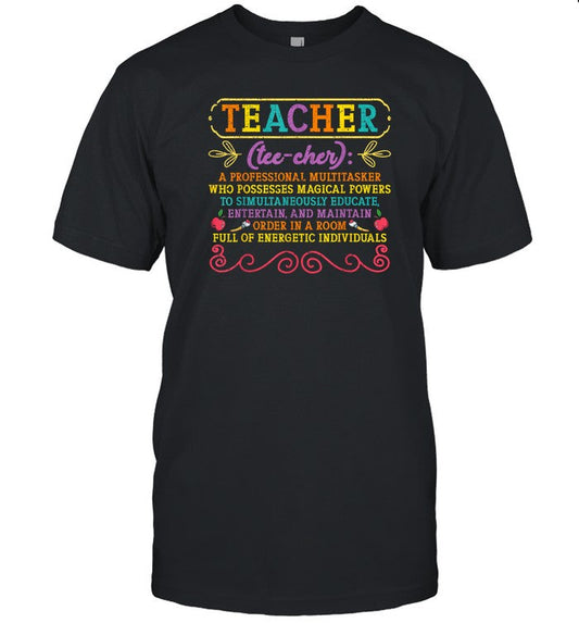 T-Shirt Funny Teaching School Teacher