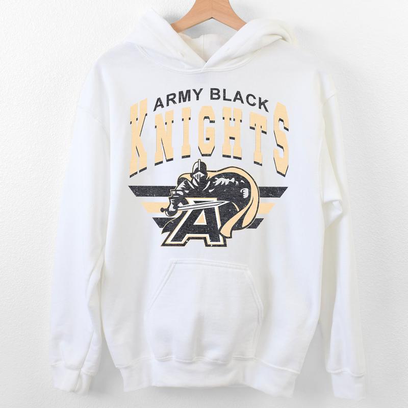 Army Black Knights Vintage NCAA Sweatshirt, United States Military Sport Shirt, Unisex Classic Gift NCAA Style, Football Fans Collection, Comfort