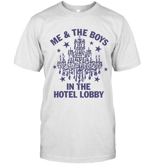 Remi Wolf Me Vs The Boys Hotel Lobby Ringer T Shirt