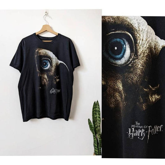 Harry Potter T-Shirt Dobby Graphic Movie Merch