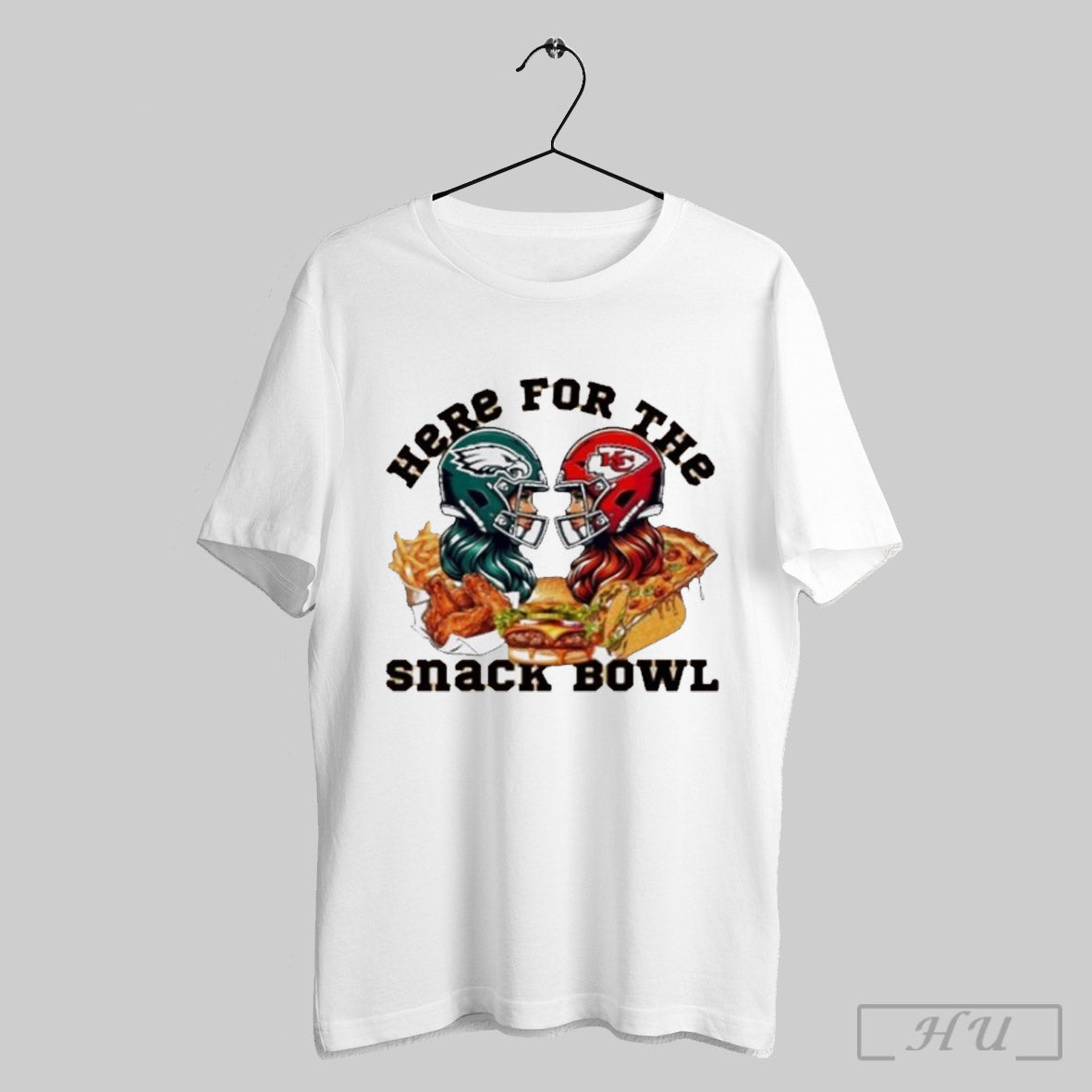 Super Bowl 2025 Kansas City Vs Philadelphia Eagles Here For The Snacks Bow Shirts Sweatshirt