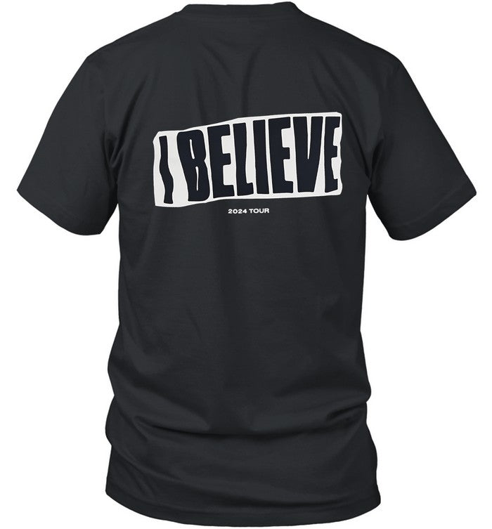 Phil Wickham OUTWTHEOLD I Believe 2024 Tour Black T Shirt