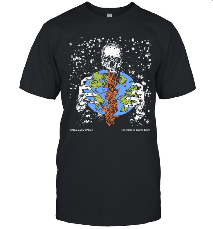 Cobra Man 2022 Global Domination Black Tour Shirt