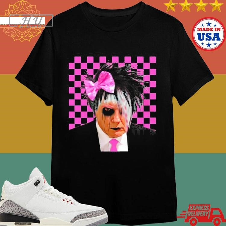 Teen Hearts Emo Trump Dump Mugshot T-Shirt