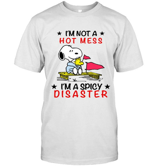 I'M NOT A HOT MESS I'M A SPICY DISASTER