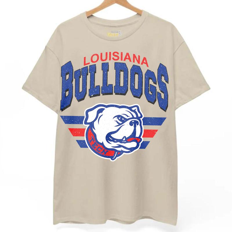 27. Louisiana Tech Bulldogs Vintage NCAA Sweatshirt, University Sports Gift, Classic Fan Gear for Football Enthusiasts