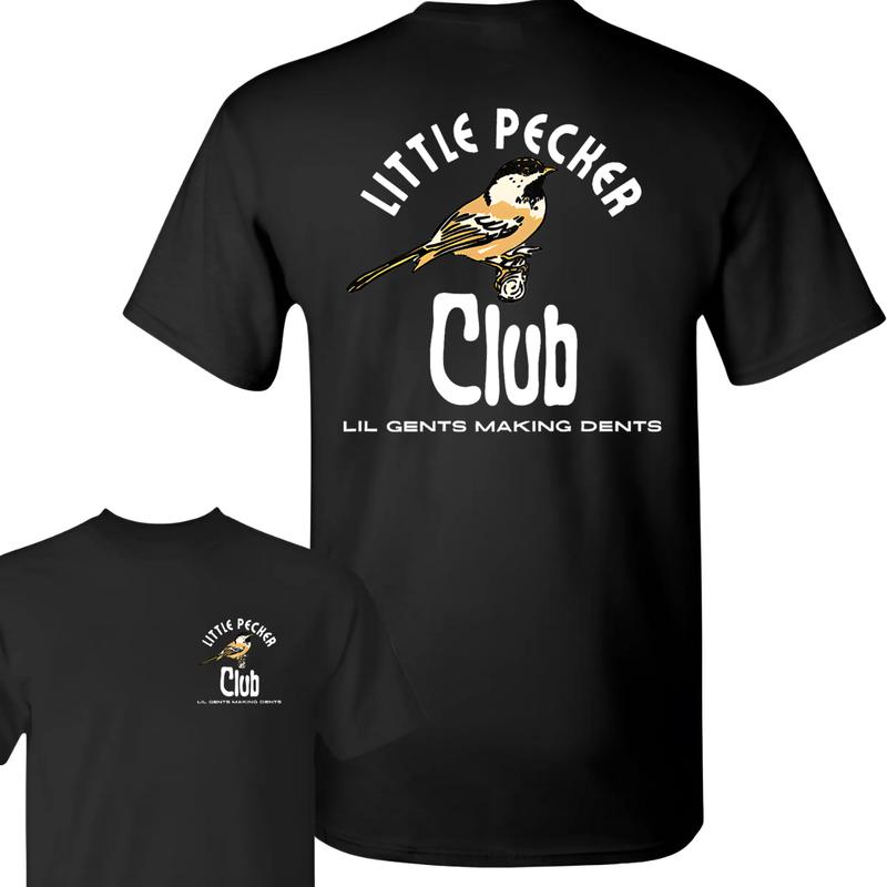 Little Pecker Club T-shirt , 2 Side , T-shirt For Men , Unisex T-shirt, Women T-shirt