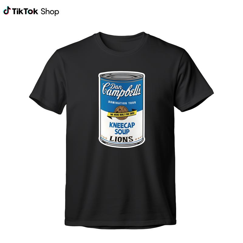 Dan Kneecap Soup Shirt, DL Football T-shirt, Custom Made To Order Shirt, Funny Football Tee