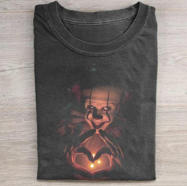 PENNYWISE TEE, Horror Movie Shirt, Horror Character, Funny Halloween Shirt, Unisex T-Shirt, Gift For Men Women
