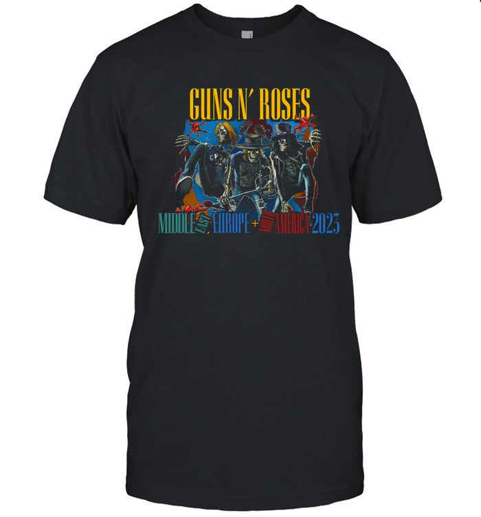 Limited Guns N Roses Tour Shirt 2023