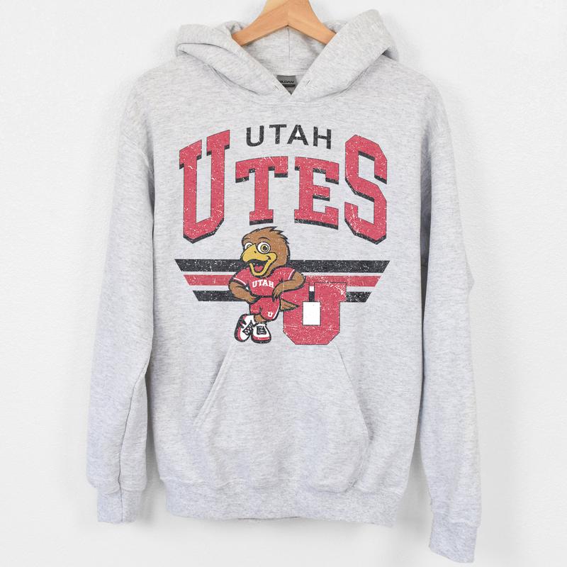 Utah Utes Vintage Football NCAA Sweatshirt - Tshirt - Hoodie, University of Utah Unisex Football NCAA Shirt, Unisex Vintage NCAA Shirt, Classic Football Shirt, Gifts For Football Fan Sport, Cotton, Sweatshirt, T-Shirt, Hoodie