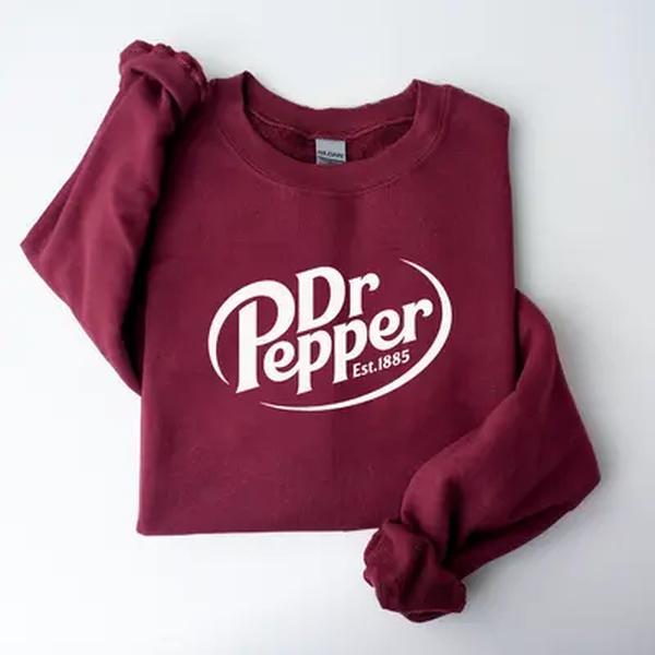Dr. Pepper Sweatshirt, Dr Pepper Lover Sweatshirt, Dr Pepper Gift, Gift for Girlfriend