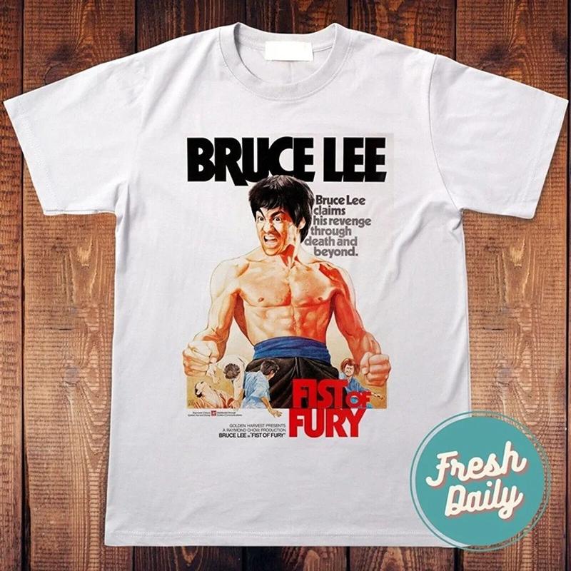 Bruce Lee T-Shirt Movie Tee All Sizes Cotton Fabric