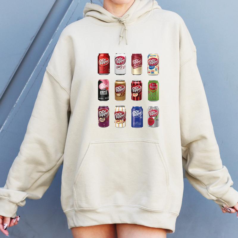 Trendy Dr. Pepper Sweatshirt - Perfect Gift for Soda Lovers