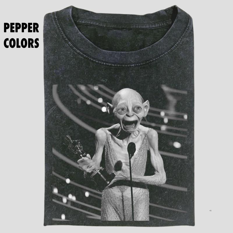 Gollum Vintage Tee, The Lord Of The Rings Vintage Tee, Gollum Shirt, Movie Shirt, Funny Shirt, Unisex T-Shirt, Gift For Movie Fans, Menswear Womenswea