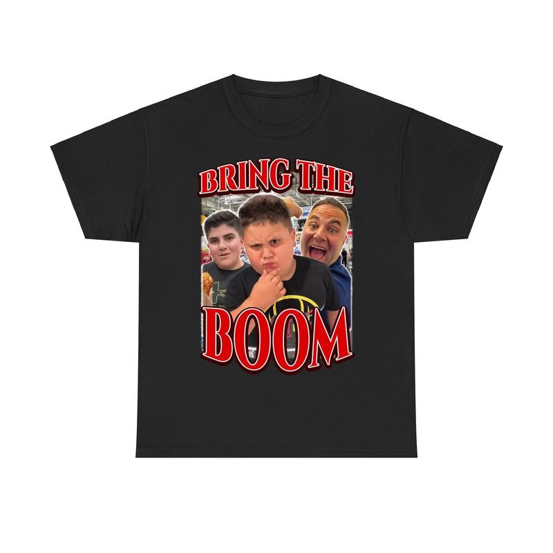 Bring The Boom Costco Guys Rizzler Funny Meme Joke Gift T-Shirt, Cotton Womenswear Menswear