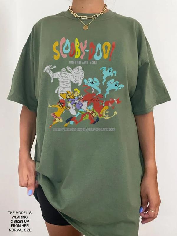 Vintage Scooby Shirt, 90s Halloween Movie T-Shirt, Retro Halloween Sweatshirt, Scooby Doo T-Shirt, Vintage Movie Character Tee, Vintage Halloween Shir