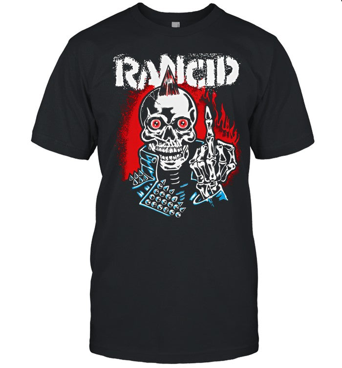 Rancid Middle Finger Tour 2024 Concert Shirt