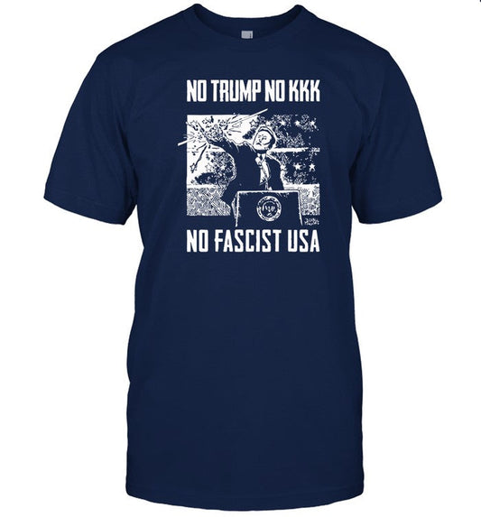 no trump no kkk, no fascist usa shirt
