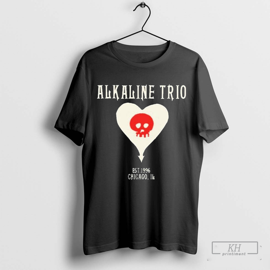 Skull And Heart Alkaline Trio Album Icons Tour 2024 Unisex Shirt