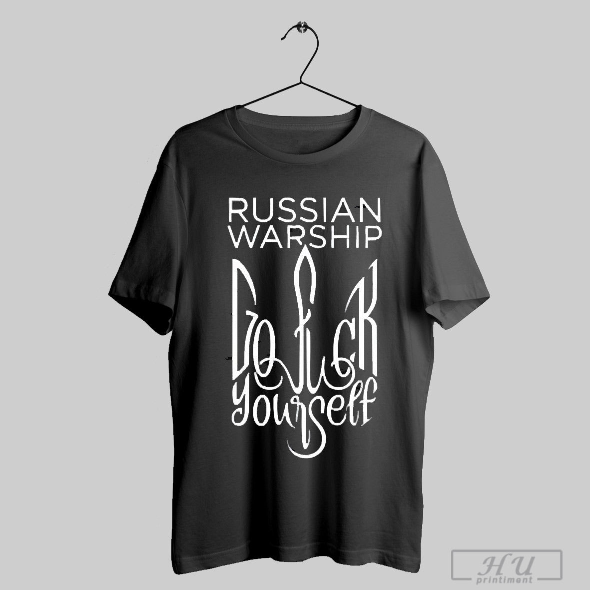Russian Warship Go F Yourself Coat Of Arms 2025 T Shirt