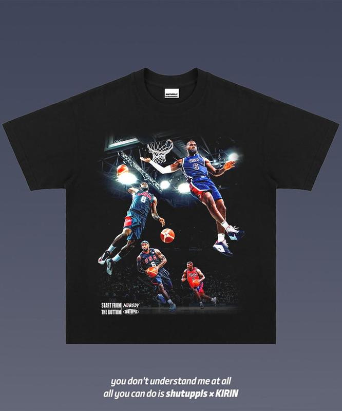 LEBRON JAMES TEE 10.32 TEE  VINTAGE TEE GRAPHIC T-SHIRT  GIFT FOR FAN