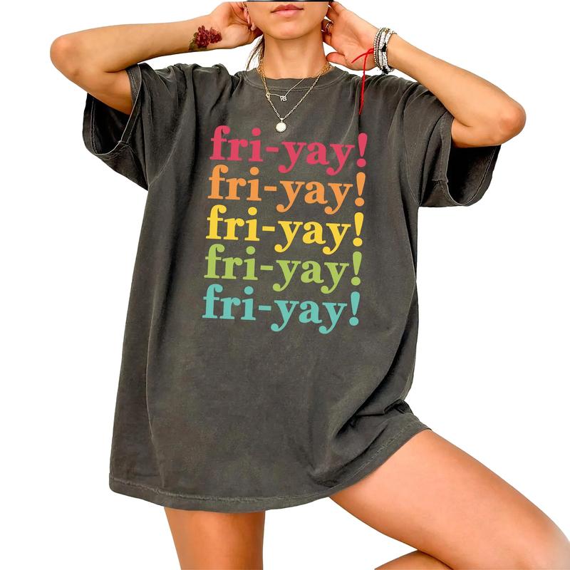Friyay Shirt, Funny Teacher Shirt, Happy Friday Shirt, Teacher Weekend, Fri-Yay Shirt, Teacher Shirts, Retro Teacher Shirt, Back To School Casual Comf