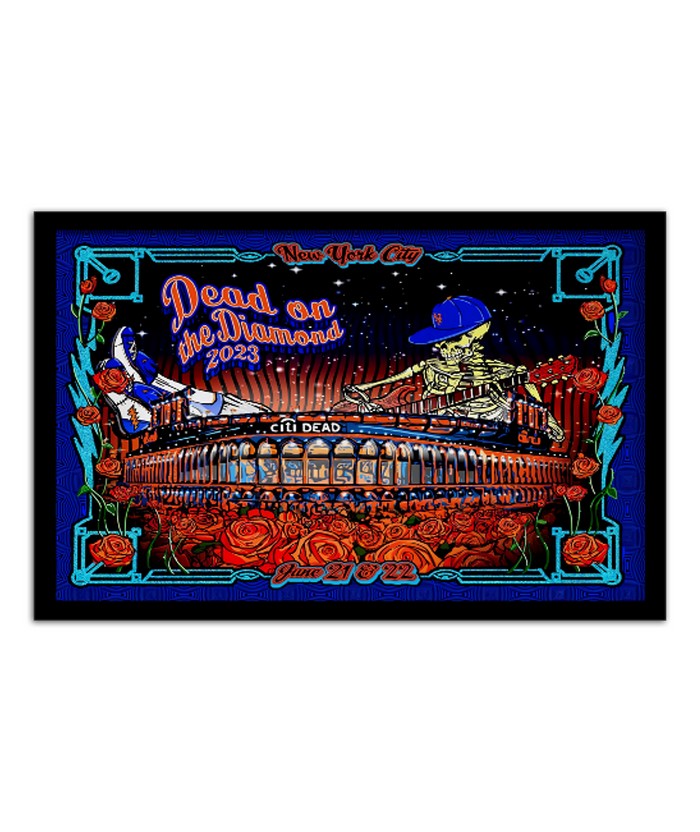 Poster Dead And Company New York, NY June 21 & 22 2023 Event Tour