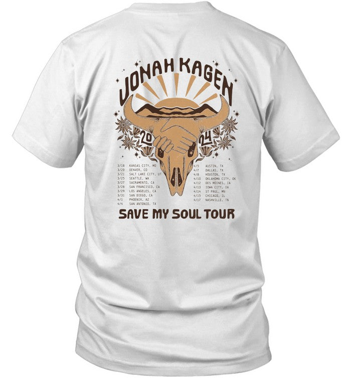 T-Shirt Jonah Kagen Save My Soul Tour 2024