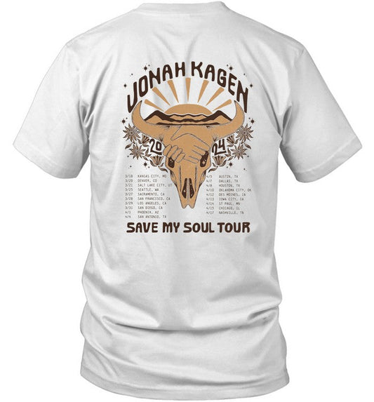 T-Shirt Jonah Kagen Save My Soul Tour 2024