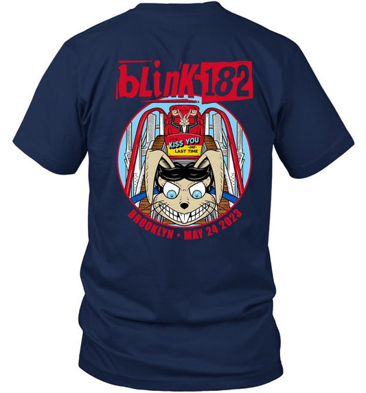 Limited Blink-182 Barclays Center Brooklyn, NY Tour 2023 Shirts