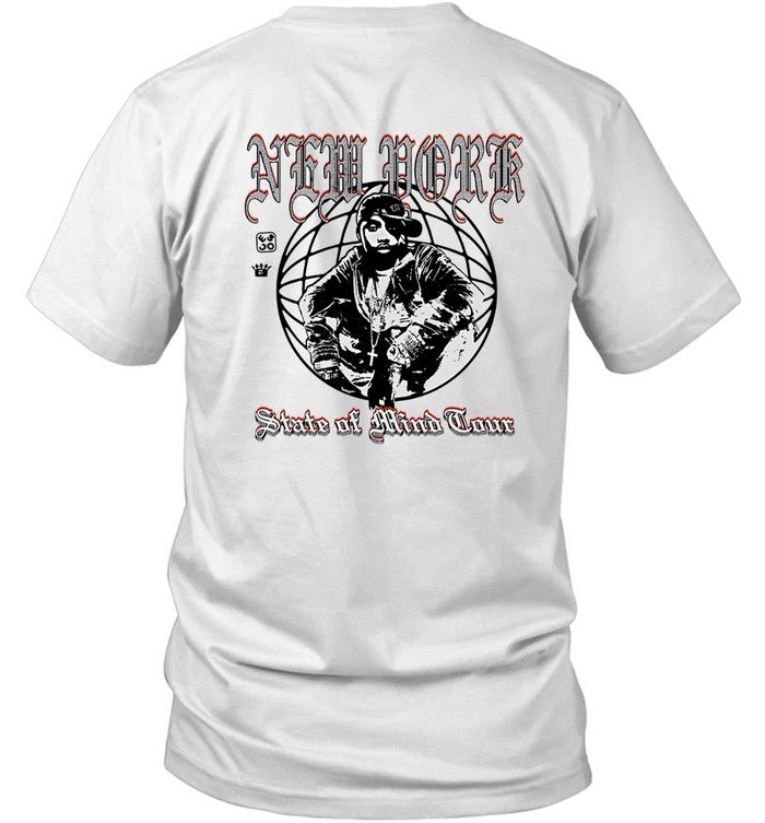 Limited Nysom Tour 23 Off White T Shirt