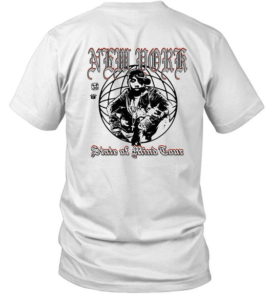 Limited Nysom Tour 23 Off White T Shirt