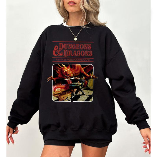 Retro Dungeons & Dragons 1974 Shirt, Vintage Sweatshirt, Retro Dungeon Master Hoodie, D&D Dungeons And Dragons Game Best Gift Hoodie, Sweatshirt, RPG Gift