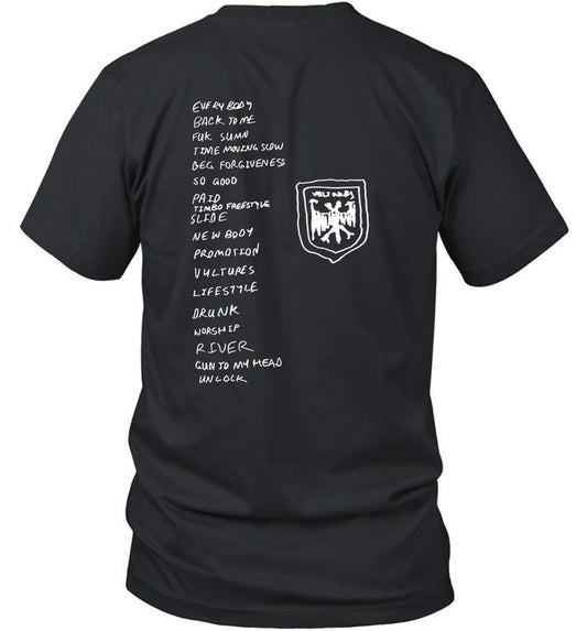 Limited Vultures World Tour 2023 Shirt