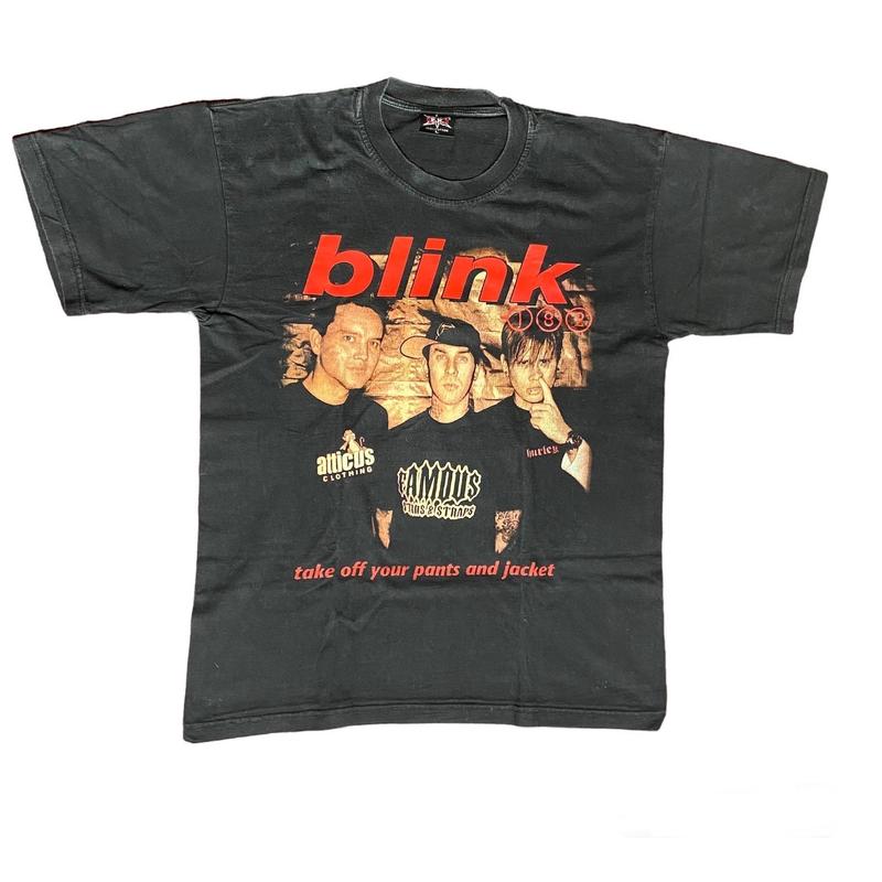 Hot Blink 182 vintage shirt early 00s Cotton T-shirt
