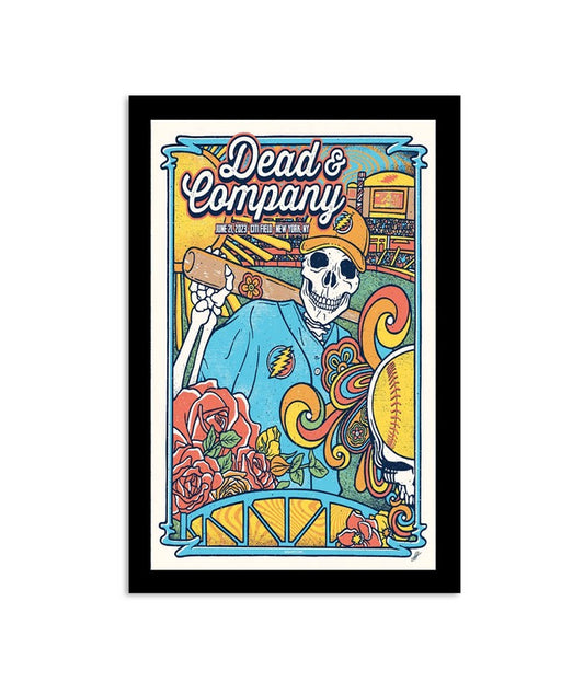 Dead And Company City Field New York, NY Event Tour June 21 2023 Poster