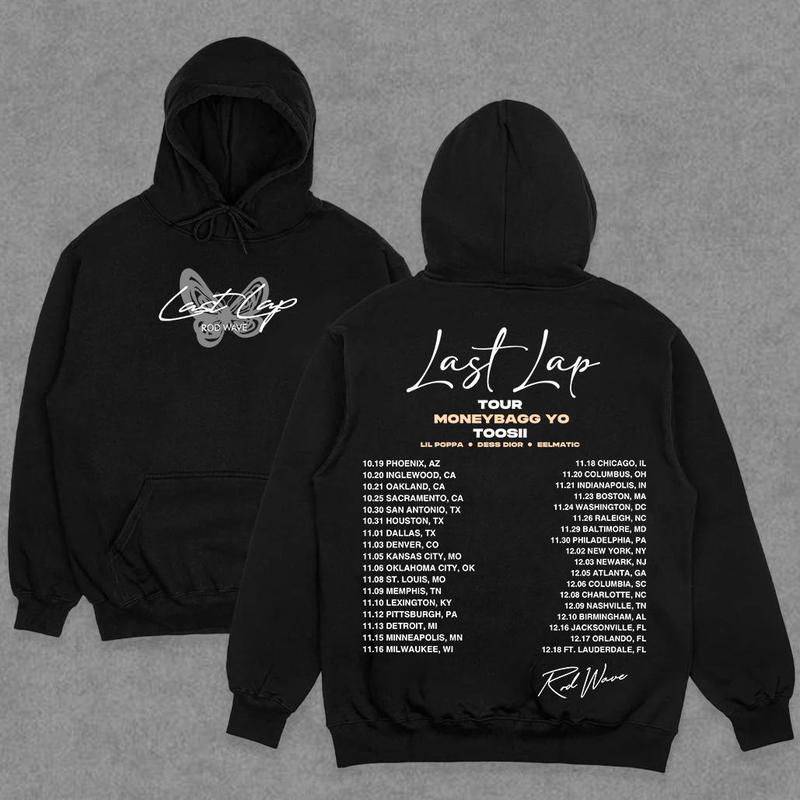 Rod Wave V5 Last Lap T-Shirt,Graphic T-Shirt, Rapper Shirt Rap Tee, Vintage Y2K, Hoodie, Sweatshirt Clothing Cotton