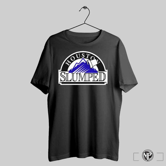 Slumped Houston Purple Rocky T Shirts Trendy Sweatshirt