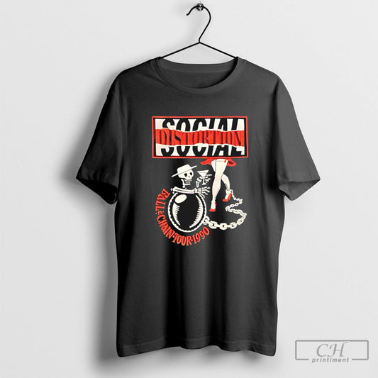 Social Distortion Ball Chain Tour Shirts