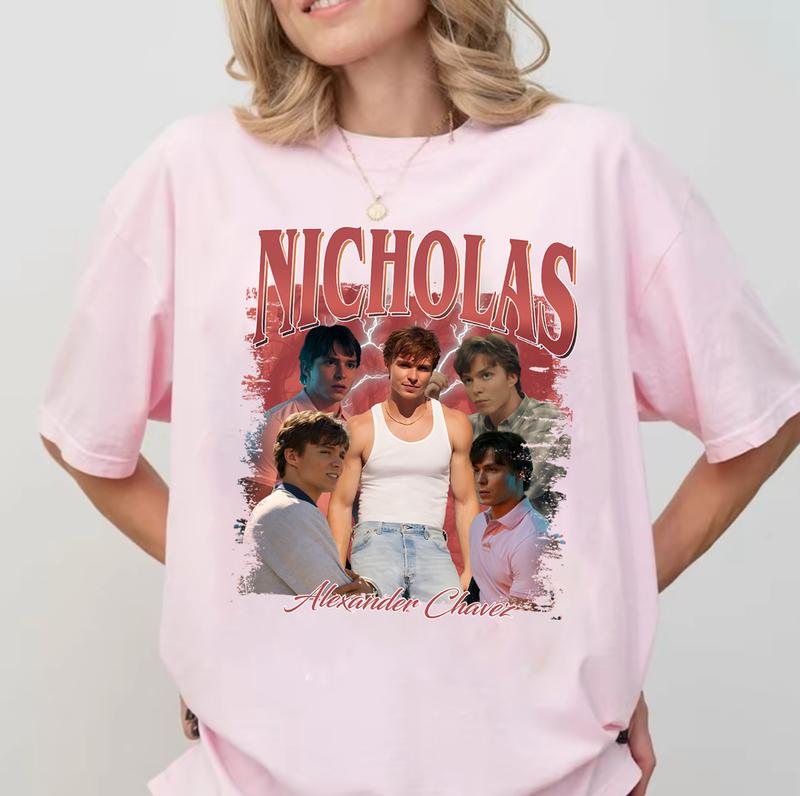 Nicholas Alexander Chavez Vintage Shirt, Nicholas Chavez T-shirt, Nicholas Chavez Fan Tees, Nicholas Retro 90s Sweaters