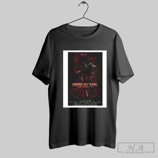 Queens Of The Stone Age Aug 27 2025 Don Valley Bowl Sheffield Uk Poster T Shirt