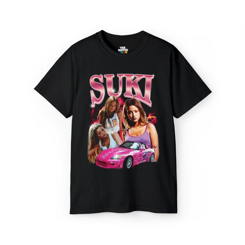 Retro SUKI Fast and Furious T Shirt, DEVON AOKI Rap 90s Tee, Suki Graphic Shirt, Vintage Brian O'Connerr Suki