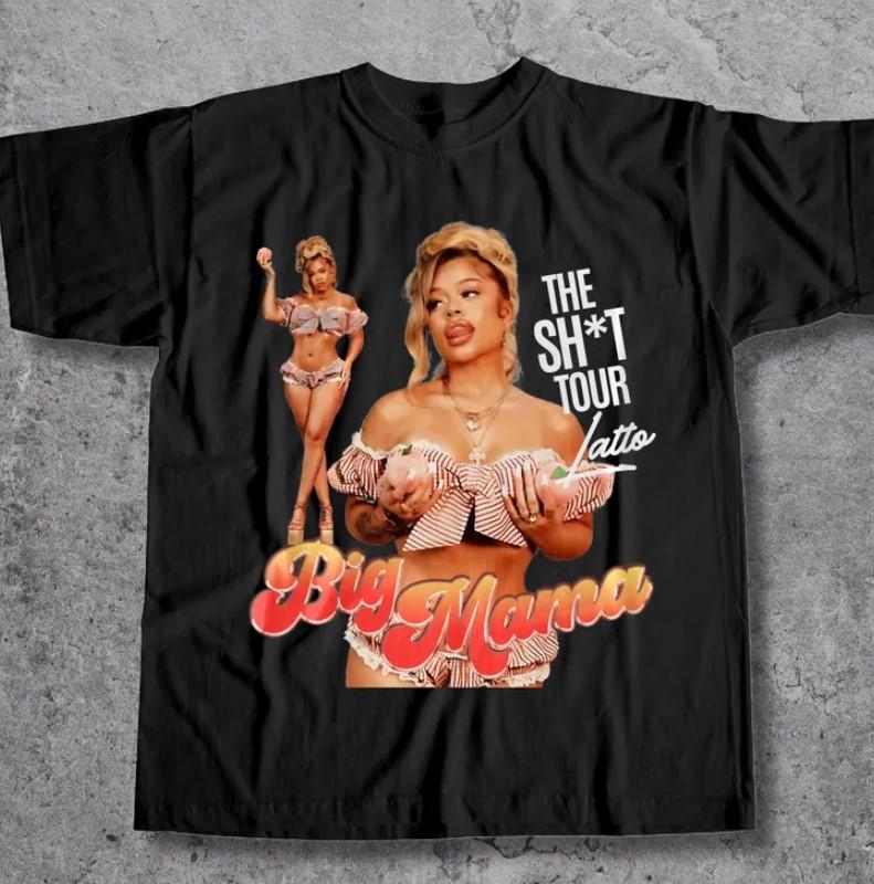 Graphic Tee, Latto Tshirt, Graphic tshirt, Latto Tour Shirt, Graphic Shirt, 90s shirt, Latto Hip Hop Graphic T Shirt