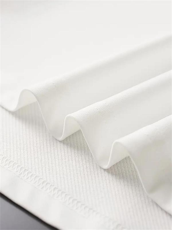 Men's Summer Clothes,Â Casual Letter Print Round Neck Short Sleeve GraphicÂ Tee, Regular Fit Crew Neck T-Shirt for Daily Wear, Fashion Men Clothes for Summer